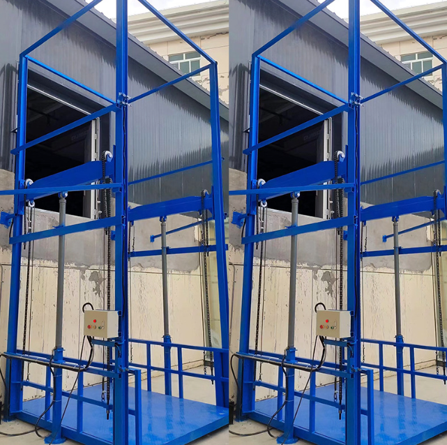 月湖导轨式升降货梯